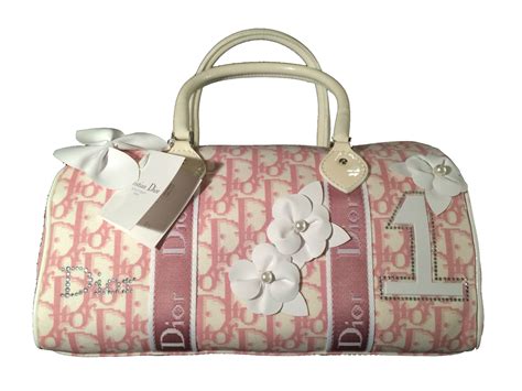 pink dior vintage bag|christian dior vintage tote bag.